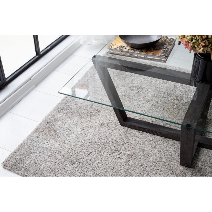 Soffbord AMALFI 35x105 cm tall/genomskinlig