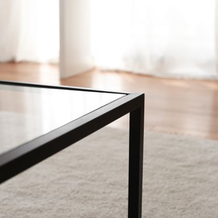 Soffbord ASTRO 40x90 cm svart
