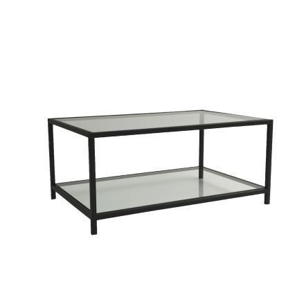 Soffbord ASTRO 40x90 cm svart