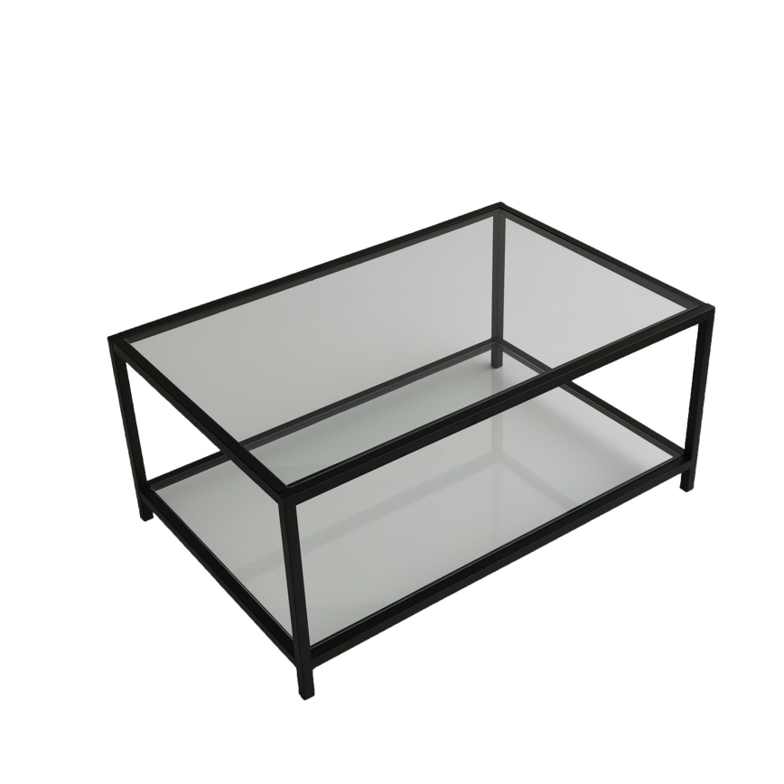 Soffbord ASTRO 40x90 cm svart