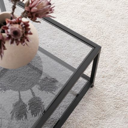 Soffbord ASTROSEHPA 40x90 cm svart