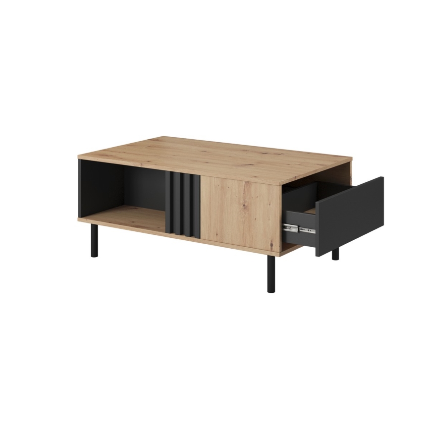 Soffbord BADIA ek/antracit