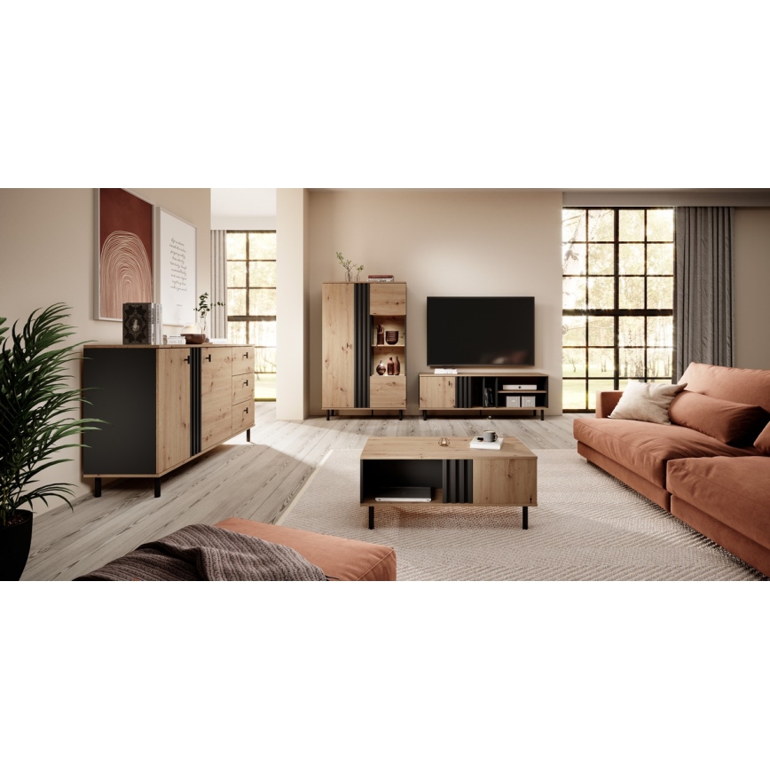 Soffbord BADIA ek/antracit