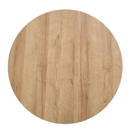 Soffbord CAMILA 41x80 cm gyllene ek/svart