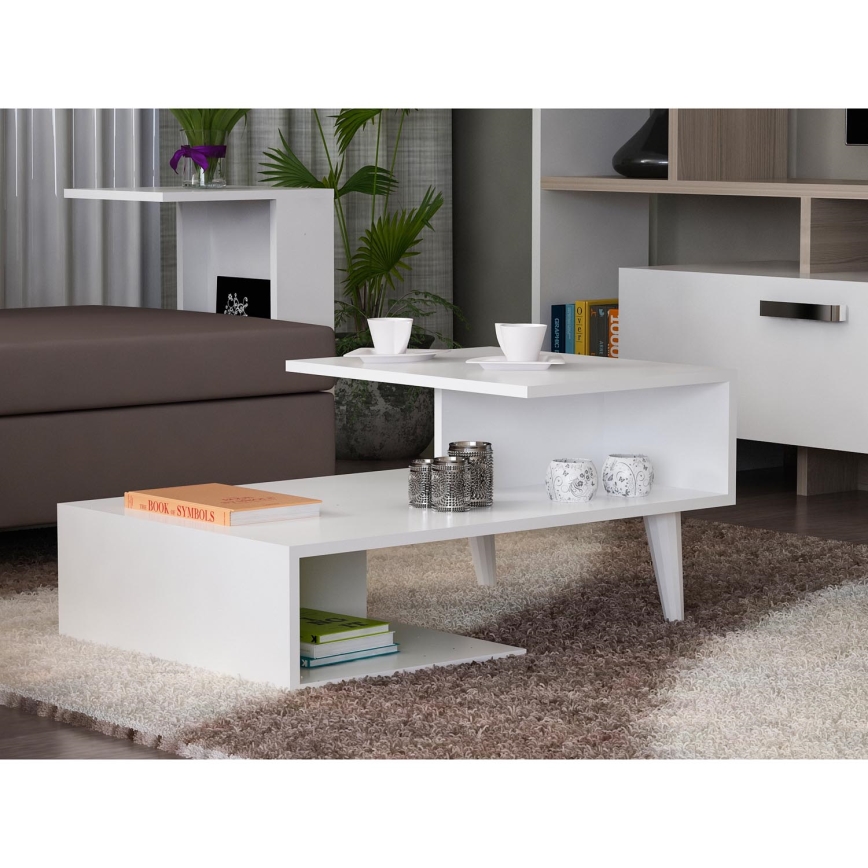 soffbord CONCETTA 40x90 cm vit