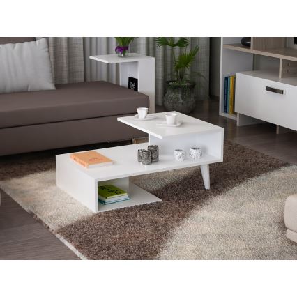 soffbord CONCETTA 40x90 cm vit