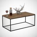 Soffbord COSCO 43x95 cm brun/svart