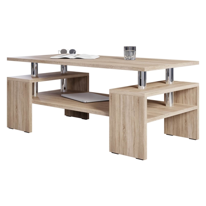 Soffbord CUBE 50x110 cm brun