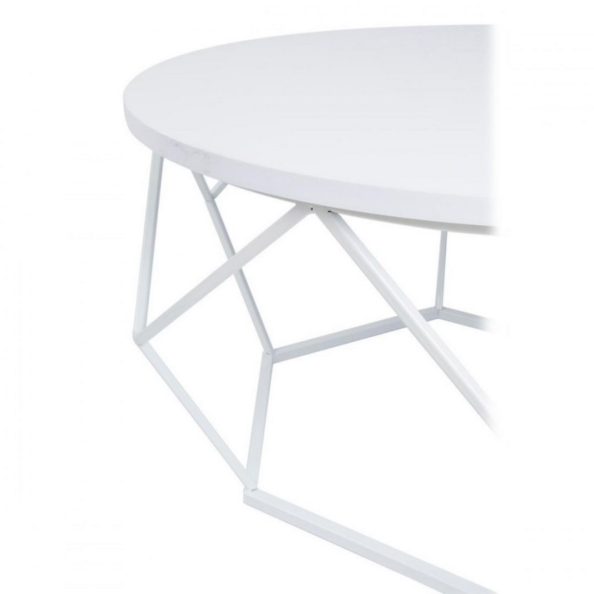 Soffbord DIAMOND 40x70 cm vit
