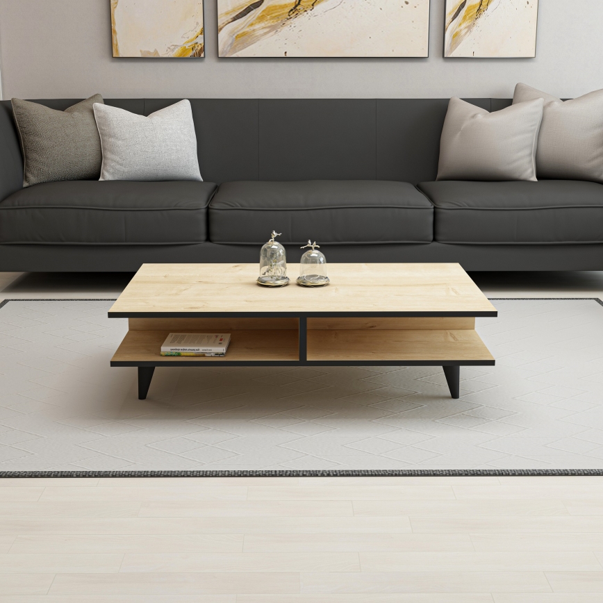 Soffbord DIAMOND brun/svart