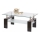 Soffbord DIANA 45x100 cm wenge/genomskinlig