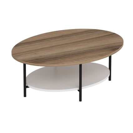 Soffbord ELIS 36x90 cm ek/vit