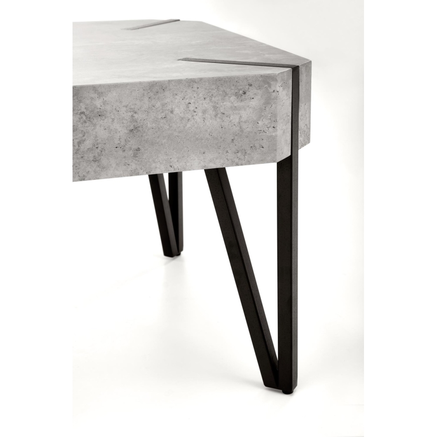 Soffbord EMILY 42x110 cm betong