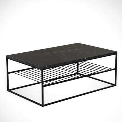 Soffbord ETNA 43x95 cm svart