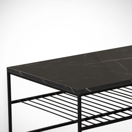 Soffbord ETNA 43x95 cm svart