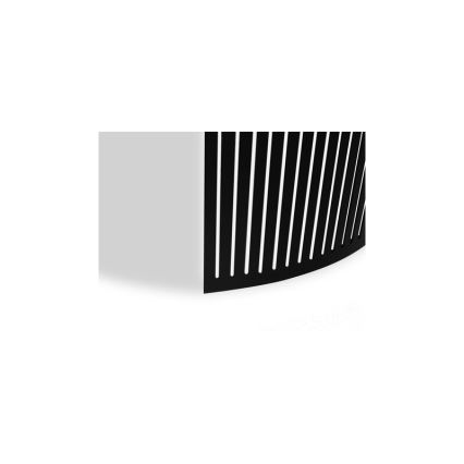 Soffbord FIKOLI 40x75 cm svart/vit