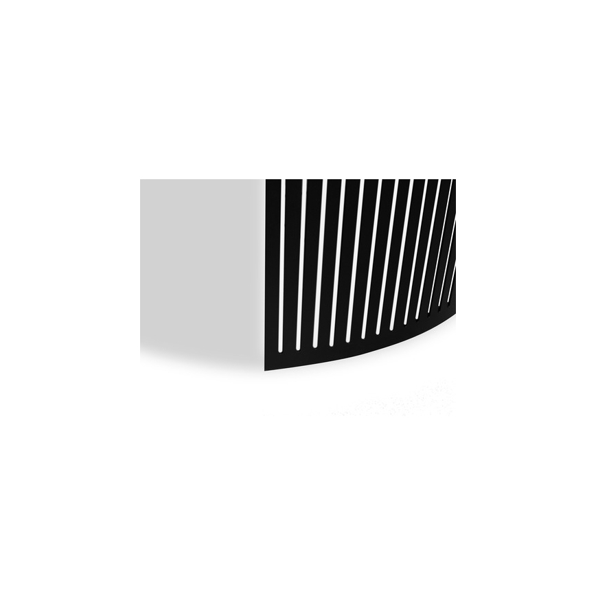 Soffbord FIKOLI 40x75 cm svart/vit