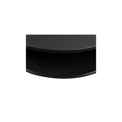 Soffbord FIKOLI 40x75 cm svart/vit