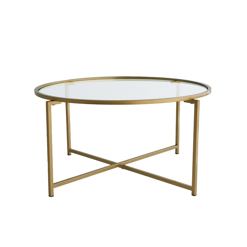 Soffbord GOLD SUN 40x83 cm guld