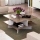 Soffbord HAMTON 31,2x60 cm brun/vit