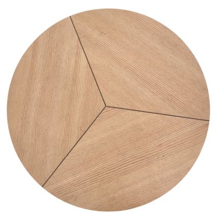 Soffbord KARIDA 41x80 cm beige/svart
