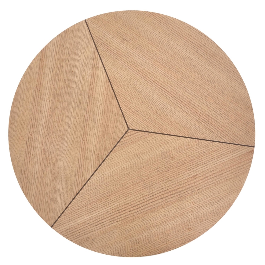 Soffbord KARIDA 41x80 cm beige/svart