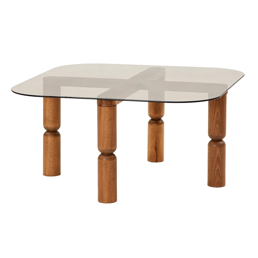 Soffbord KEI 40x80 cm brun/brons