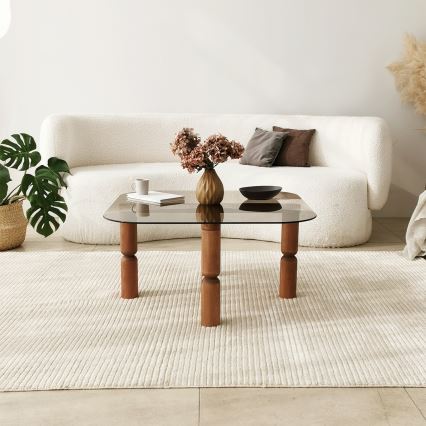 Soffbord KEI 40x80 cm brun/brons