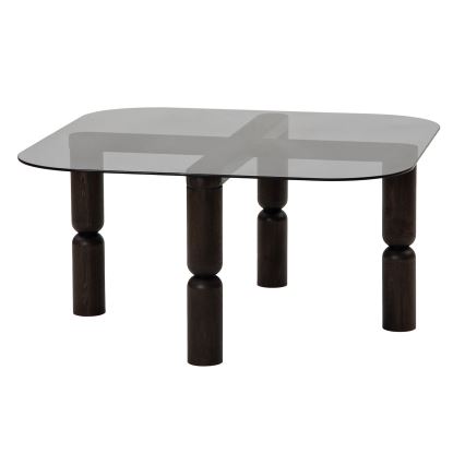 Soffbord KEI 40x80 cm brun/svart