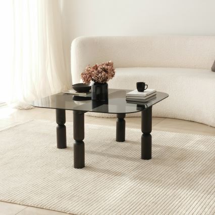 Soffbord KEI 40x80 cm brun/svart