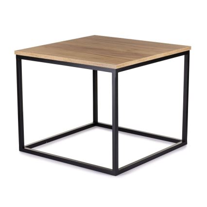 Soffbord KVADRATO 50x61 cm svart