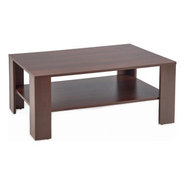 Soffbord KWADRO 53x110 cm mörk valnöt