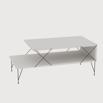 Soffbord LOIRE 40x100 cm vit