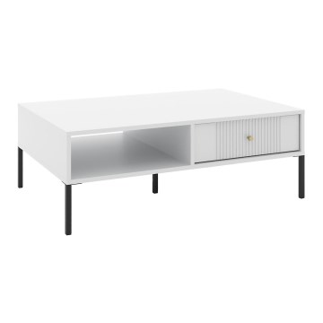 Soffbord LUE vit/svart