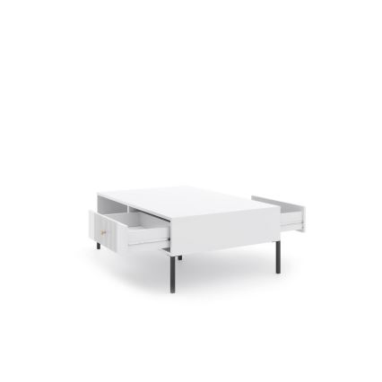 Soffbord LUE vit/svart