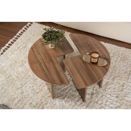 Soffbord LUVIA valnöt