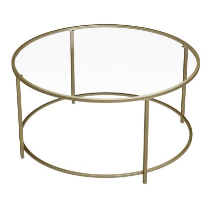 Soffbord LYRA, guld