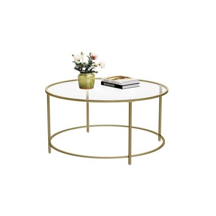 Soffbord LYRA, guld