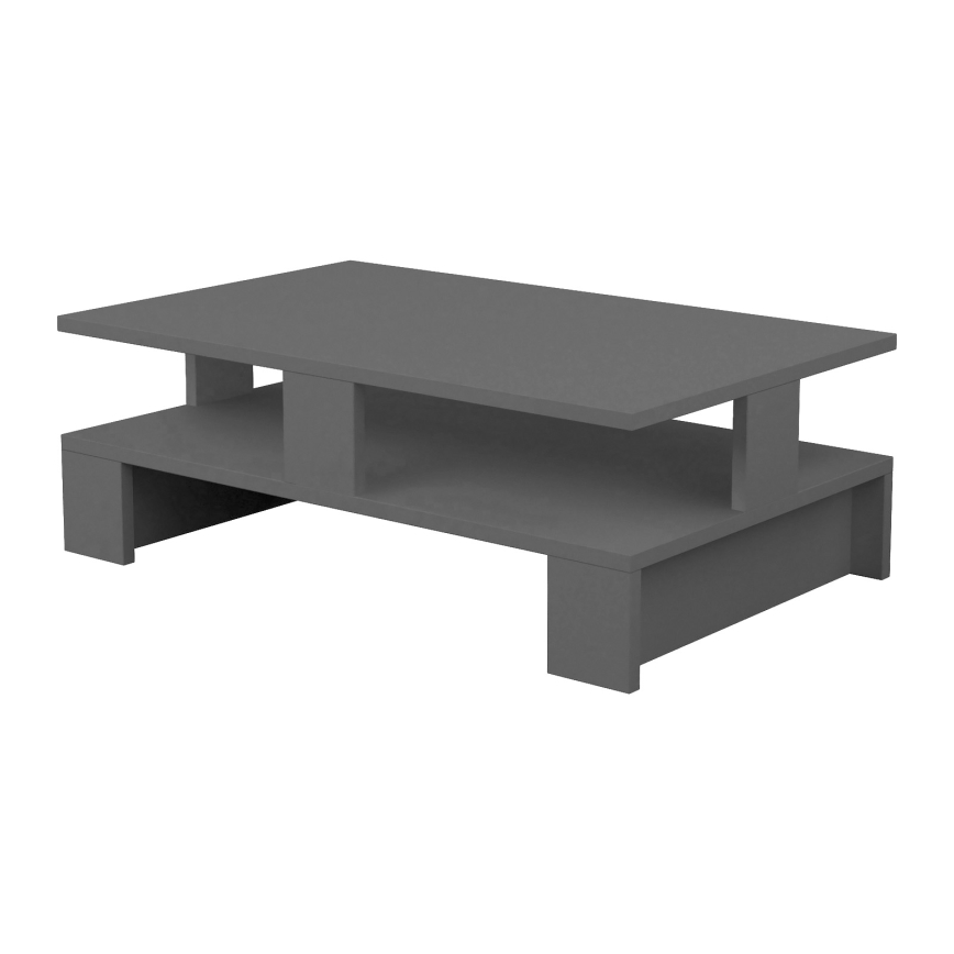 Soffbord MANSU 27,5x80 cm svart
