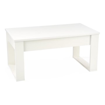 Soffbord med drawers NEA 52x110 cm vit