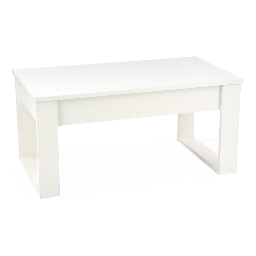 Soffbord med drawers NEA 52x110 cm vit