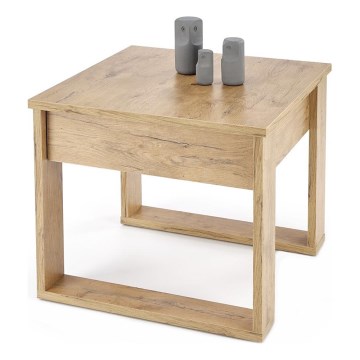Soffbord med en drawer NEA 52x60 cm ek wotan