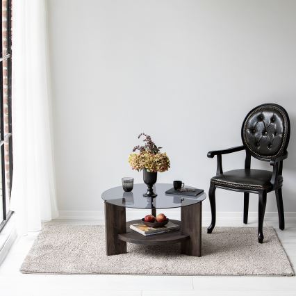 Soffbord MONDO 40x75 cm tall/svart