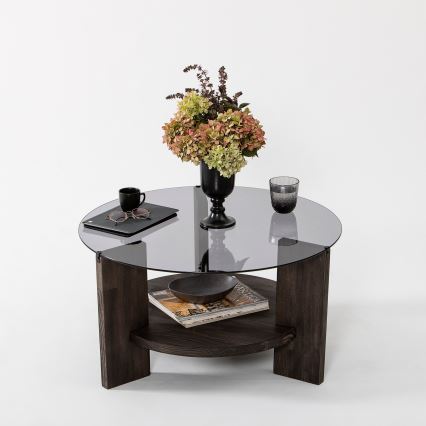 Soffbord MONDO 40x75 cm tall/svart