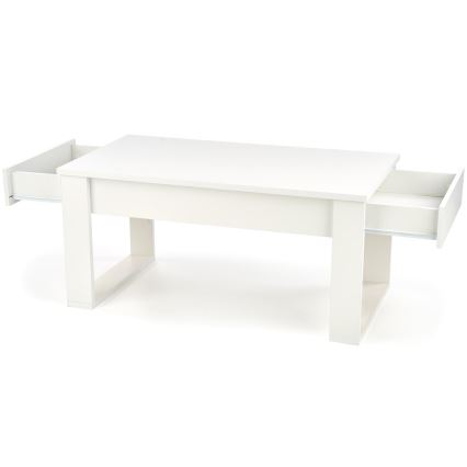 Soffbord med drawers NEA 52x110 cm vit