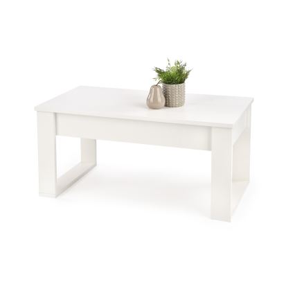 Soffbord med drawers NEA 52x110 cm vit
