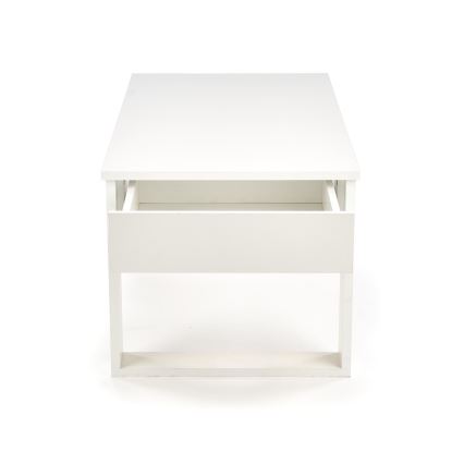 Soffbord med drawers NEA 52x110 cm vit