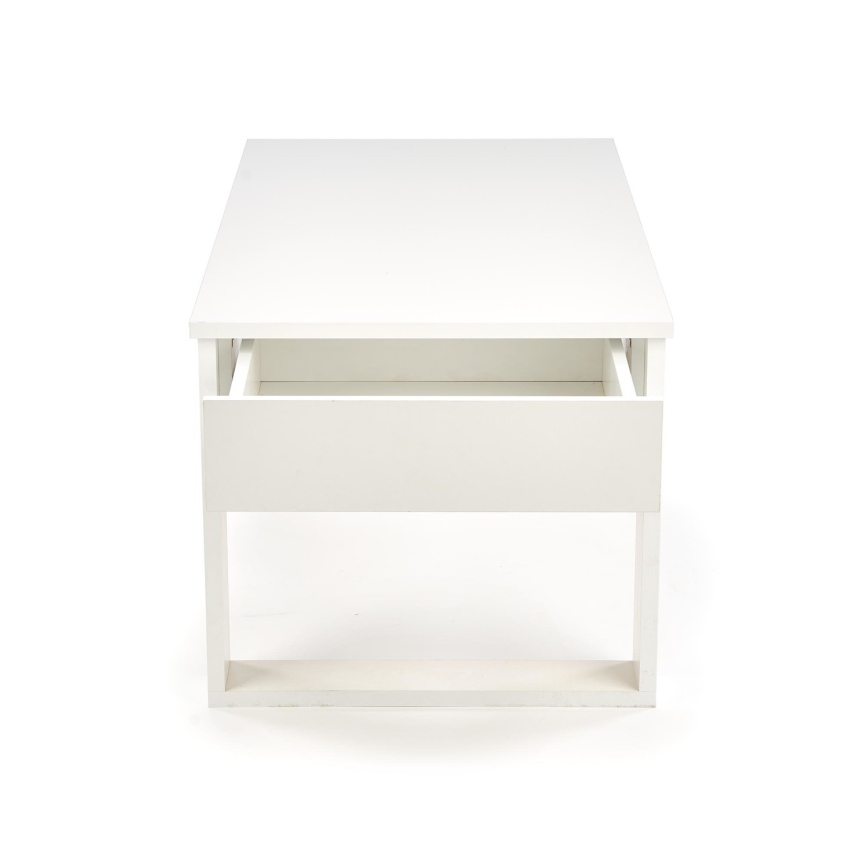 Soffbord med drawers NEA 52x110 cm vit