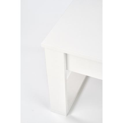 Soffbord med drawers NEA 52x110 cm vit