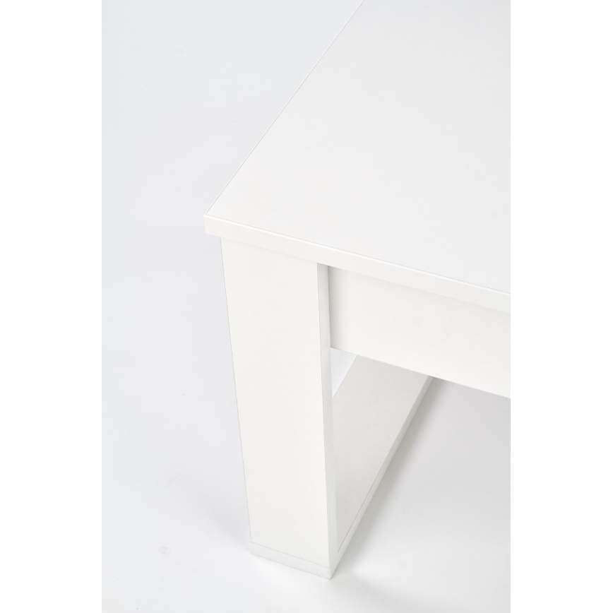 Soffbord med drawers NEA 52x110 cm vit